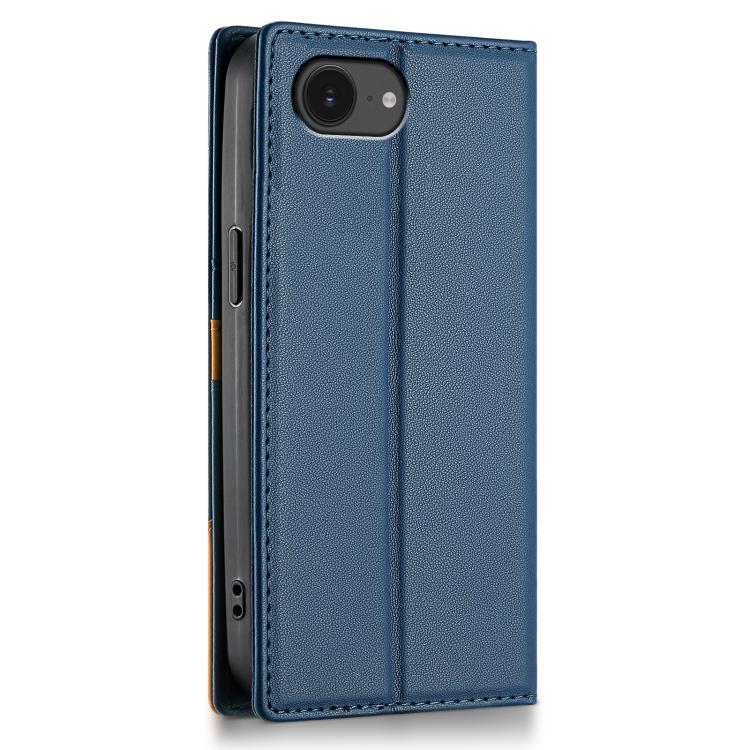 For iPhone 17e / 16e N.BEKUS P3 RFID Stitching Magnetic Flip Leather Phone Case