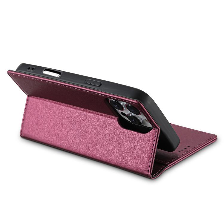 For iPhone 16 Pro N.BEKUS P3 RFID Stitching Magnetic Flip Leather Phone Case
