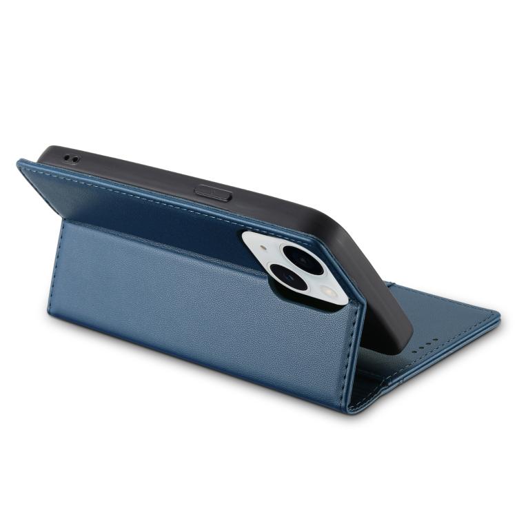 For iPhone 15 Plus / 14 Plus N.BEKUS P3 RFID Stitching Magnetic Flip Leather Phone Case