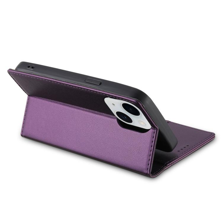 For iPhone 15 N.BEKUS P3 RFID Stitching Magnetic Flip Leather Phone Case