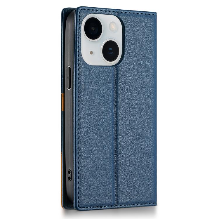 For iPhone 14 / 13 N.BEKUS P3 RFID Stitching Magnetic Flip Leather Phone Case