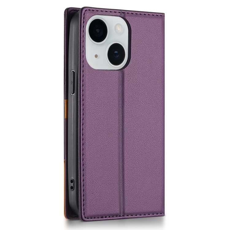 For iPhone 14 / 13 N.BEKUS P3 RFID Stitching Magnetic Flip Leather Phone Case