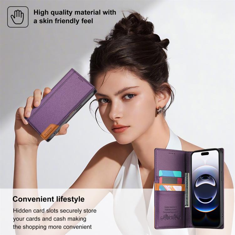 For iPhone 14 / 13 N.BEKUS P3 RFID Stitching Magnetic Flip Leather Phone Case