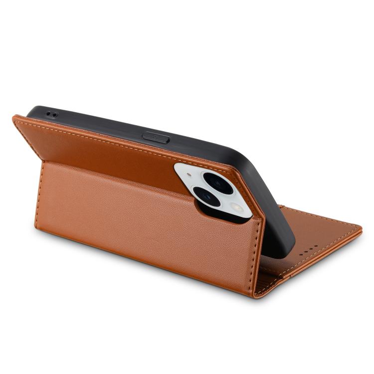 For iPhone 14 / 13 N.BEKUS P3 RFID Stitching Magnetic Flip Leather Phone Case