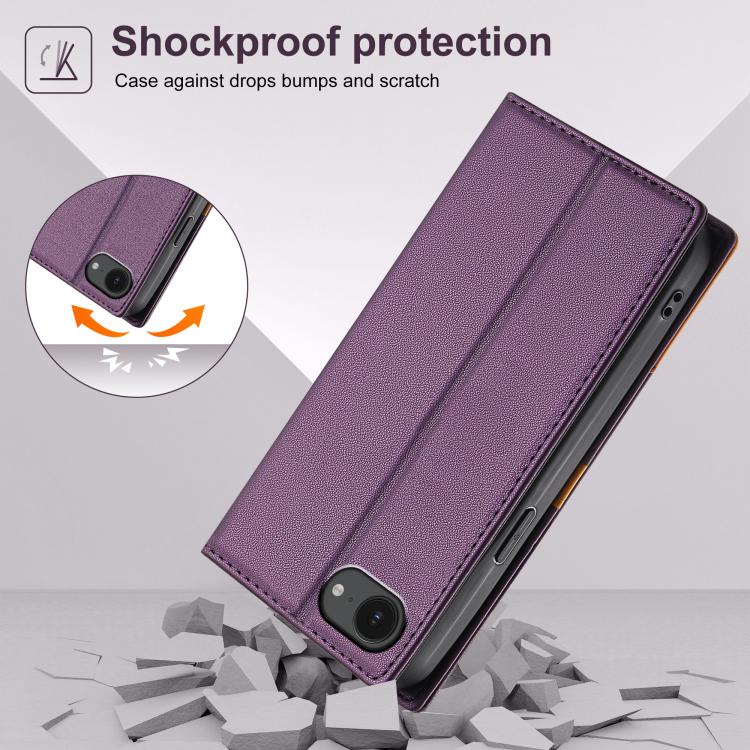 For iPhone SE 2022 / 2020 / 8 / 7 N.BEKUS P3 RFID Stitching Magnetic Flip Leather Phone Case
