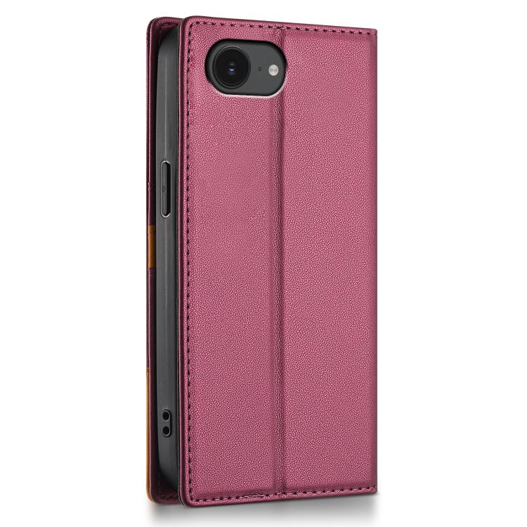 For iPhone SE 2022 / 2020 / 8 / 7 N.BEKUS P3 RFID Stitching Magnetic Flip Leather Phone Case