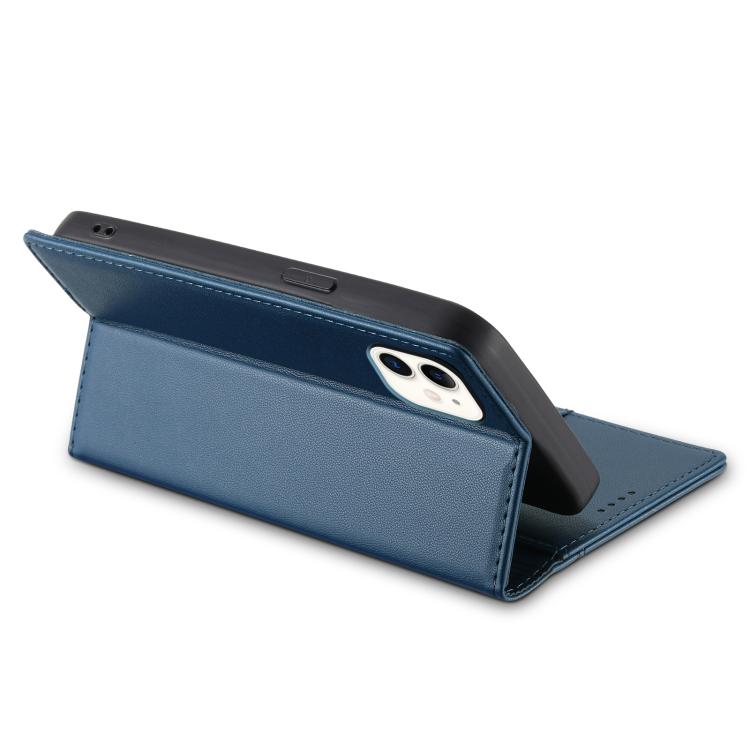 For iPhone 12 / 12 Pro N.BEKUS P3 RFID Stitching Magnetic Flip Leather Phone Case