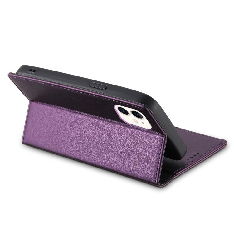 For iPhone 12 / 12 Pro N.BEKUS P3 RFID Stitching Magnetic Flip Leather Phone Case