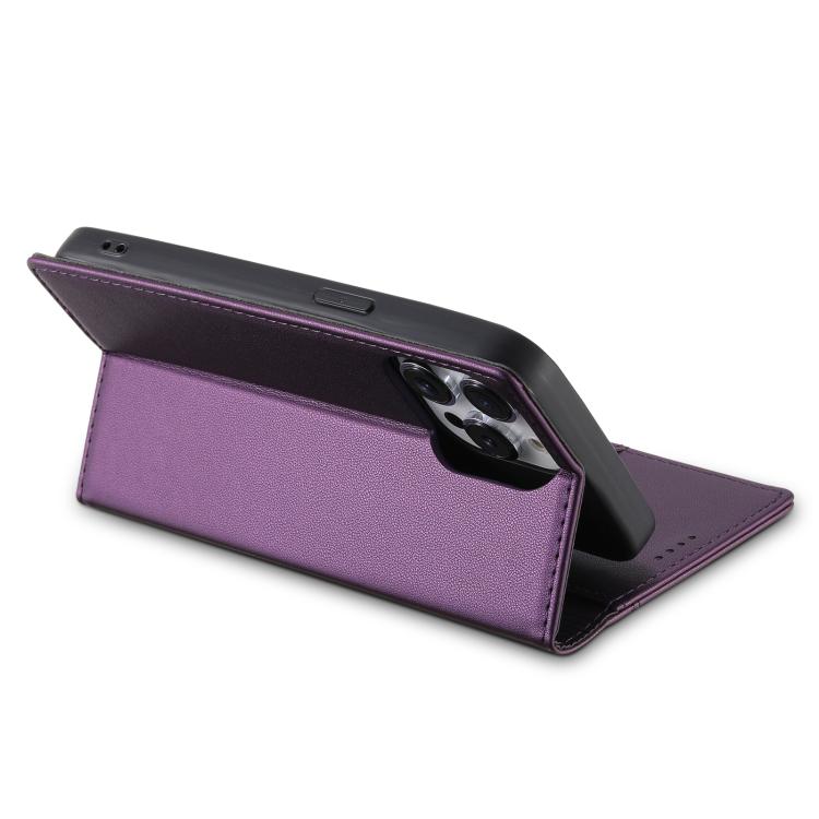 For iPhone 12 Pro Max N.BEKUS P3 RFID Stitching Magnetic Flip Leather Phone Case