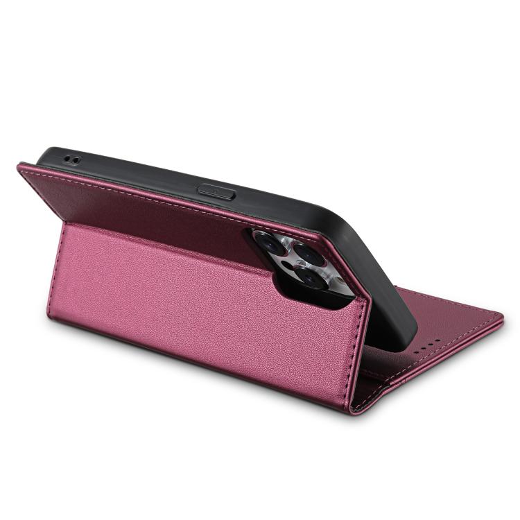 For iPhone 12 Pro Max N.BEKUS P3 RFID Stitching Magnetic Flip Leather Phone Case
