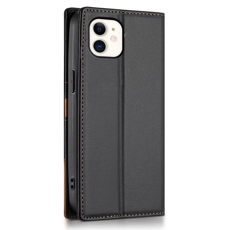 For iPhone 11 N.BEKUS P3 RFID Stitching Magnetic Flip Leather Phone Case