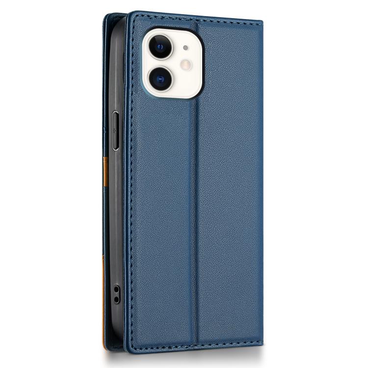 For iPhone 11 N.BEKUS P3 RFID Stitching Magnetic Flip Leather Phone Case