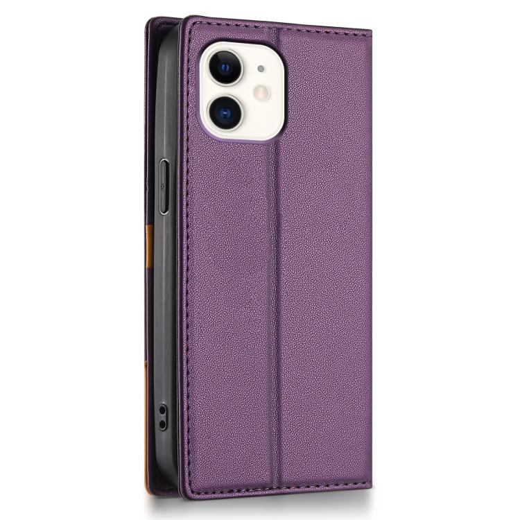 For iPhone 11 N.BEKUS P3 RFID Stitching Magnetic Flip Leather Phone Case