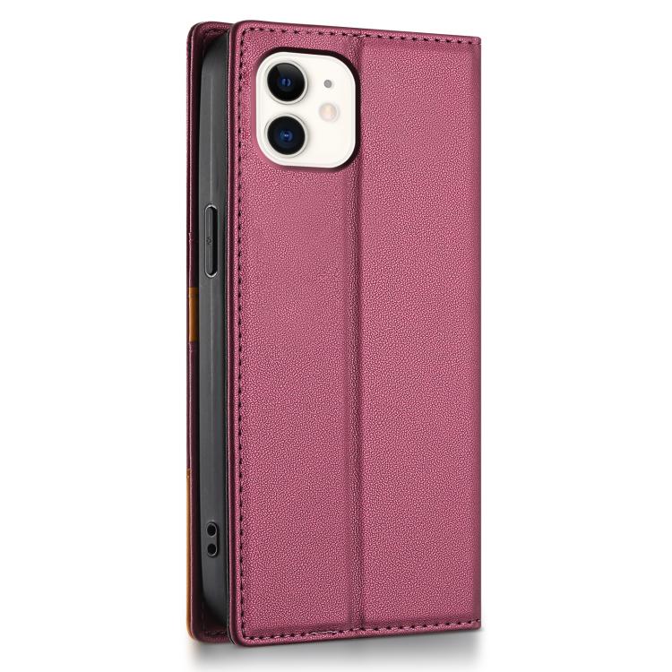For iPhone 11 N.BEKUS P3 RFID Stitching Magnetic Flip Leather Phone Case