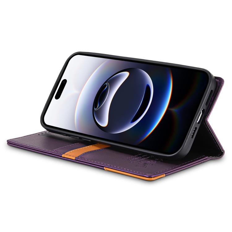 For iPhone XS Max N.BEKUS P3 RFID Stitching Magnetic Flip Leather Phone Case
