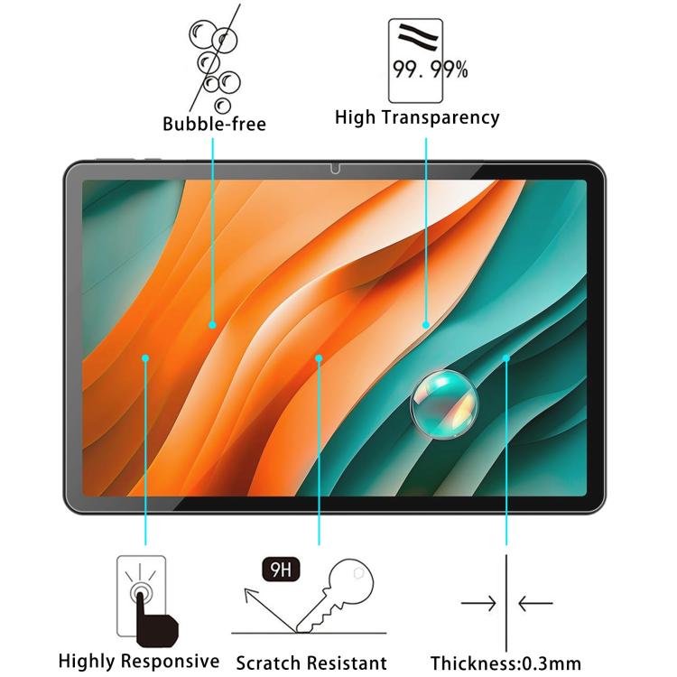 For SPC Gravity 5 11 inch 9H 0.3mm Explosion-proof Tempered Glass Film
