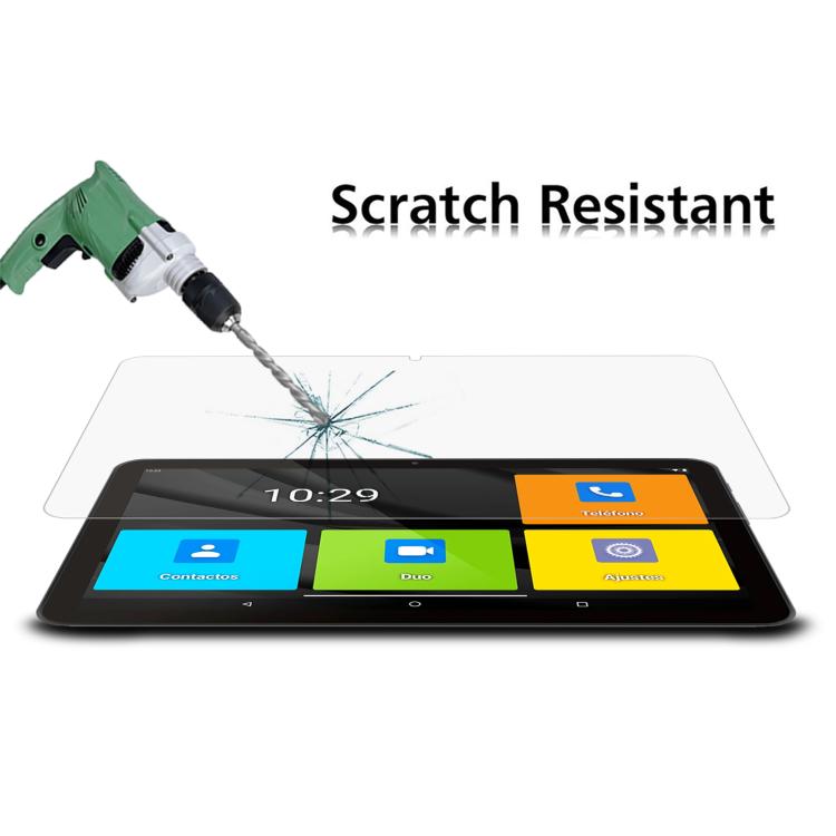 For SPC Gravity 3 4G Senior Edition 2pcs 9H 0.3mm Explosion-proof Tempered Glass Film