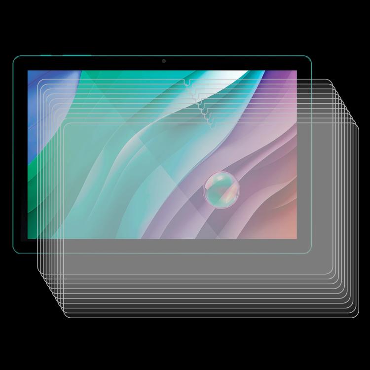 For SPC Gravity 5 SE 10.1 inch 25pcs 9H 0.3mm Explosion-proof Tempered Glass Film
