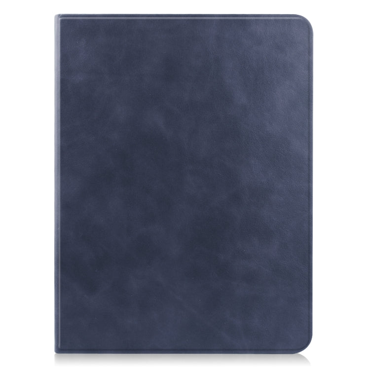 For iPad Air 4 10.9 (2020) Cowhide Texture TPU Tablet Horizontal Flip Leather Case with Holder & Sleep / Wake-Up Function & Pen Slot