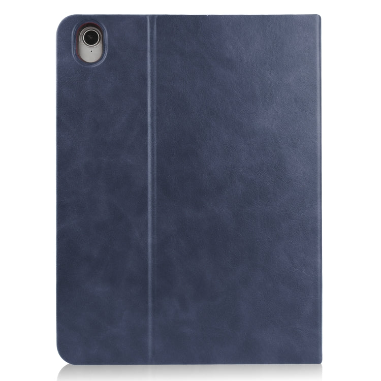 For iPad Air 4 10.9 (2020) Cowhide Texture TPU Tablet Horizontal Flip Leather Case with Holder & Sleep / Wake-Up Function & Pen Slot