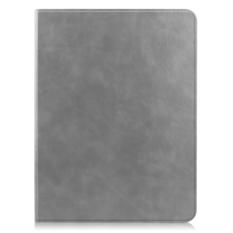 For iPad Air 4 10.9 (2020) Cowhide Texture TPU Tablet Horizontal Flip Leather Case with Holder & Sleep / Wake-Up Function & Pen Slot