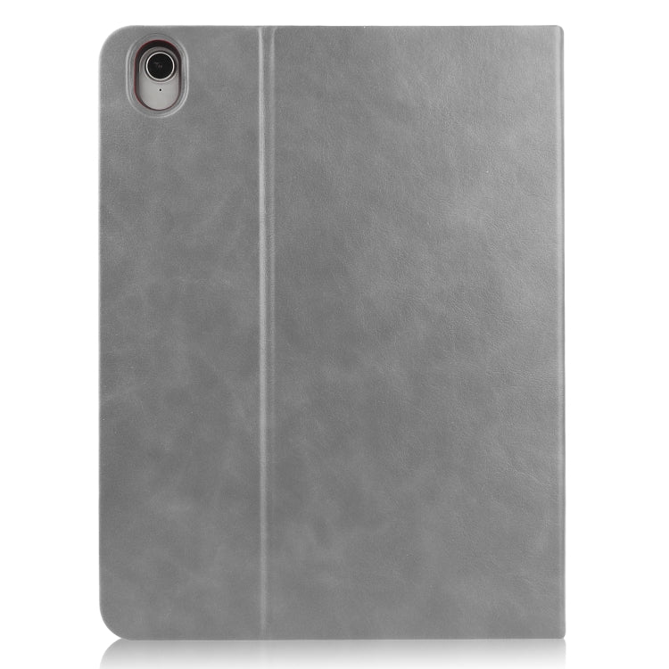 For iPad Air 4 10.9 (2020) Cowhide Texture TPU Tablet Horizontal Flip Leather Case with Holder & Sleep / Wake-Up Function & Pen Slot