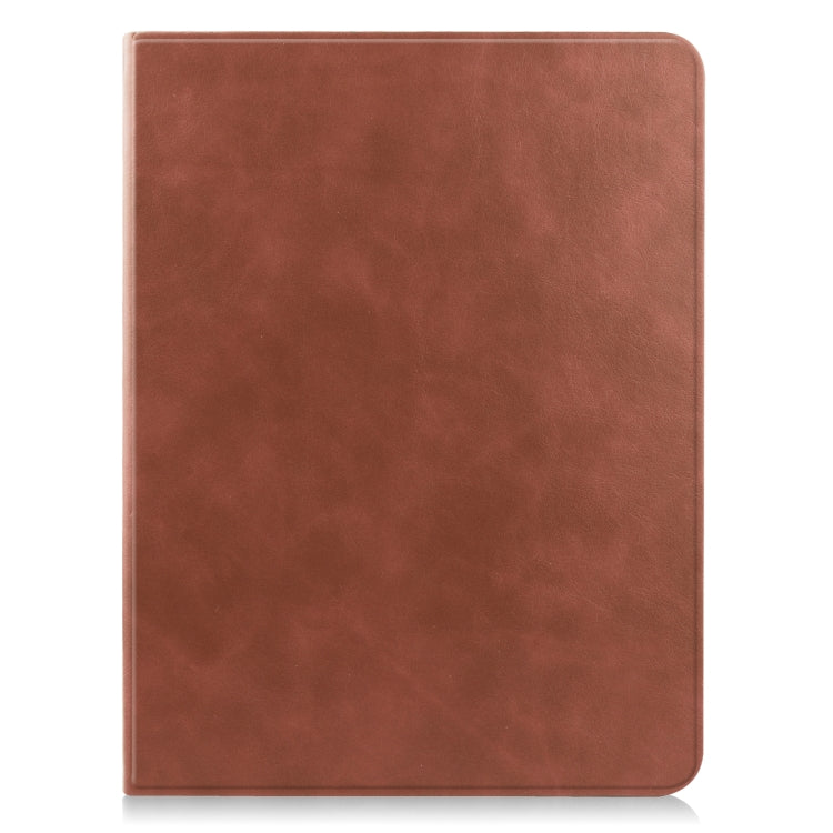 For iPad Air 4 10.9 (2020) Cowhide Texture TPU Tablet Horizontal Flip Leather Case with Holder & Sleep / Wake-Up Function & Pen Slot