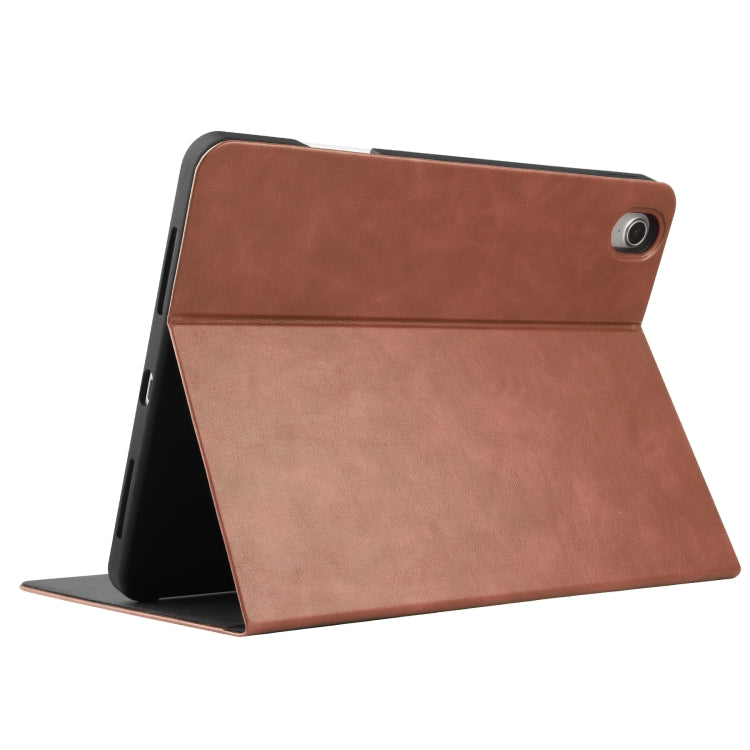 For iPad Air 4 10.9 (2020) Cowhide Texture TPU Tablet Horizontal Flip Leather Case with Holder & Sleep / Wake-Up Function & Pen Slot
