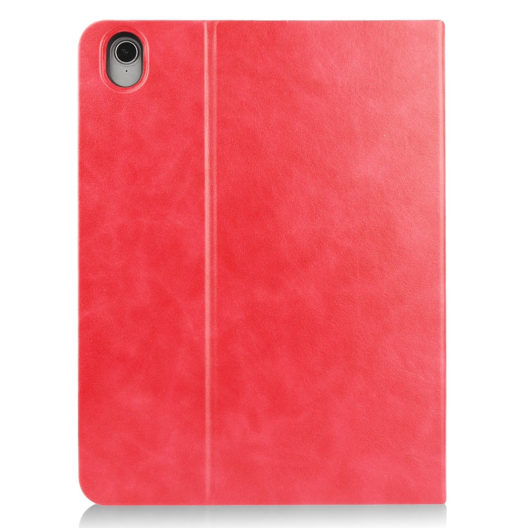 For iPad Air 4 10.9 (2020) Cowhide Texture TPU Tablet Horizontal Flip Leather Case with Holder & Sleep / Wake-Up Function & Pen Slot