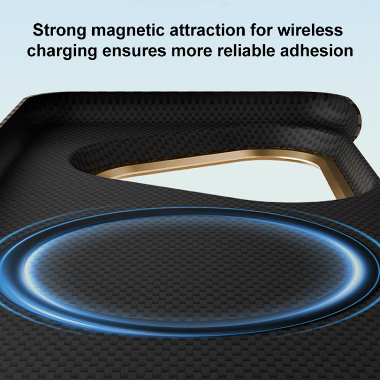 For Huawei Pura 80 Ultra 5G Metal Frame Nanofiber MagSafe Magnetic Phone Case