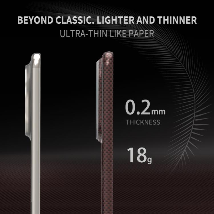 For Huawei Mate 60 Pro Metal Frame Nanofiber MagSafe Magnetic Phone Case