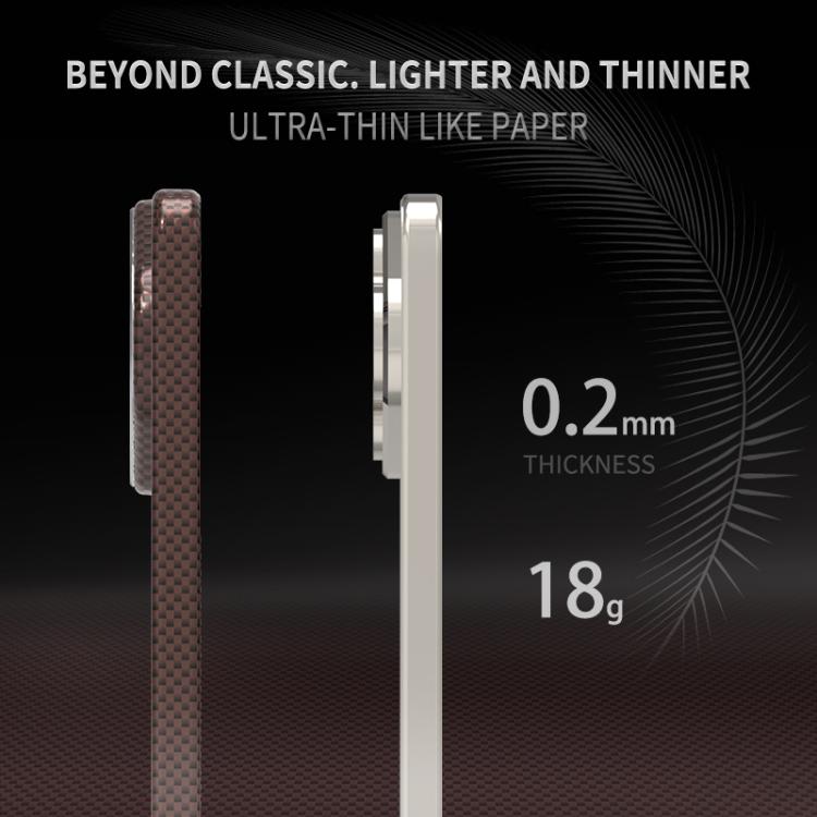 For Huawei Pura 70 Metal Frame Nanofiber MagSafe Magnetic Phone Case