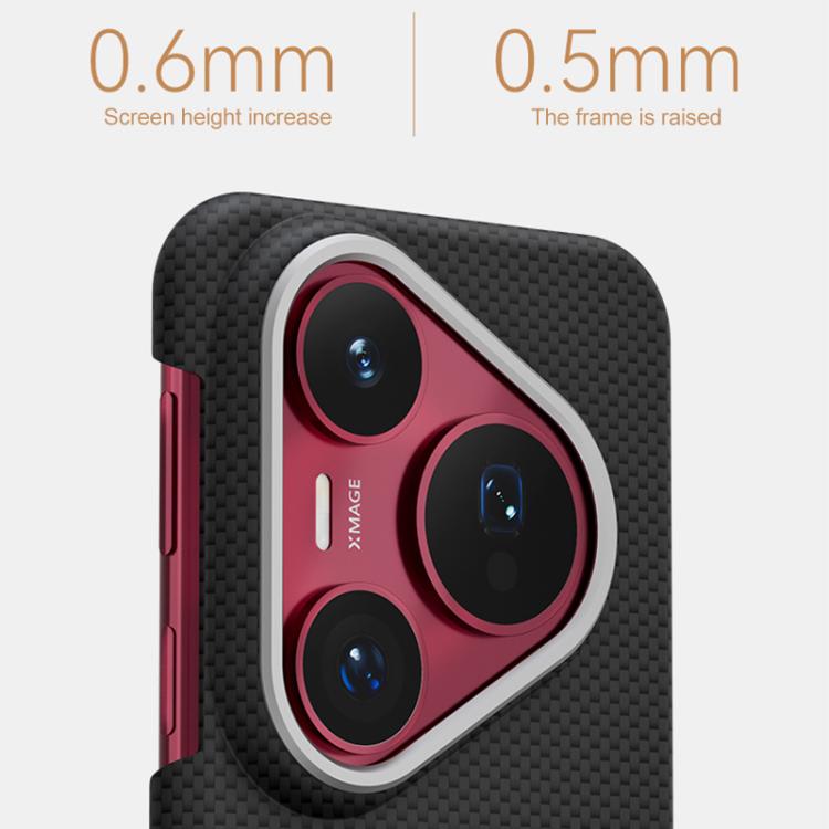For Huawei Pura 80 Ultra 5G Nanofiber MagSafe Magnetic Phone Case
