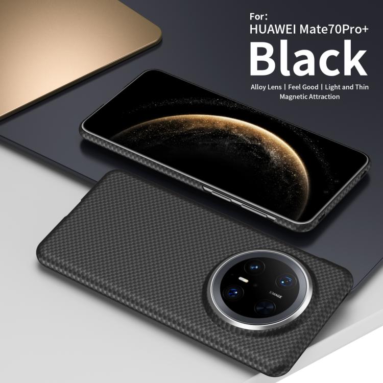 For Huawei Mate 70 Pro+ Nanofiber MagSafe Magnetic Phone Case