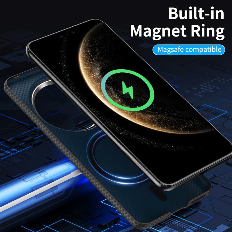 For Huawei Mate 70 Pro+ Nanofiber MagSafe Magnetic Phone Case