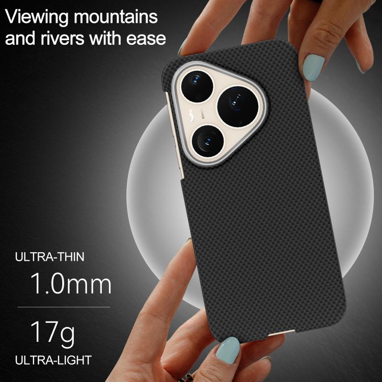 For Huawei Pura 90 Pro 5G Nanofiber MagSafe Magnetic Phone Case