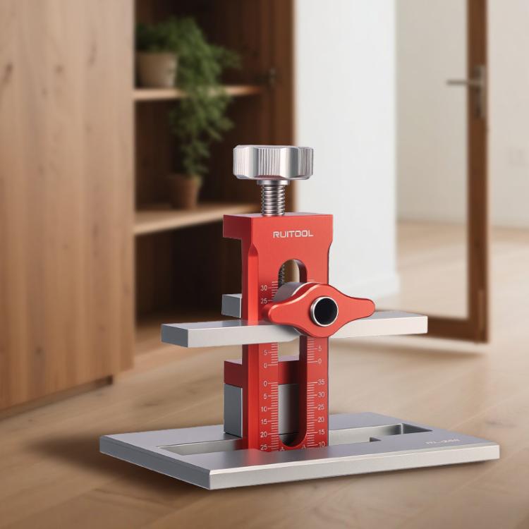 RUITOOL Multifunctional Cabinet Door Installation Locator Aid with Base, Specification:With 6/8/10mm Drill