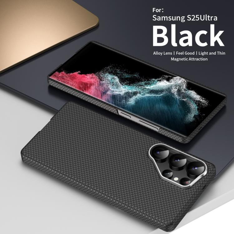 For Samsung Galaxy S25 Ultra 5G Nanofiber MagSafe Magnetic Phone Case