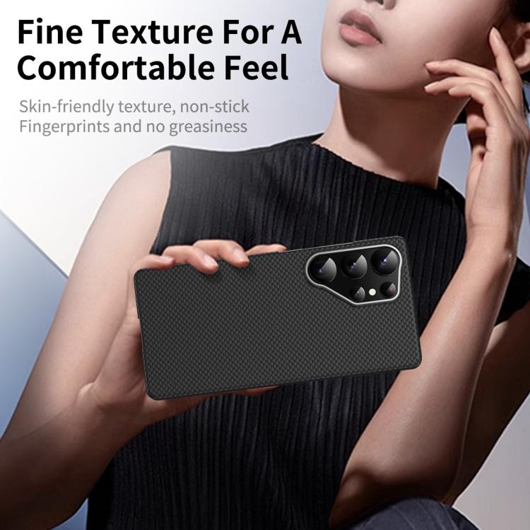 For Samsung Galaxy S25 Ultra 5G Nanofiber MagSafe Magnetic Phone Case