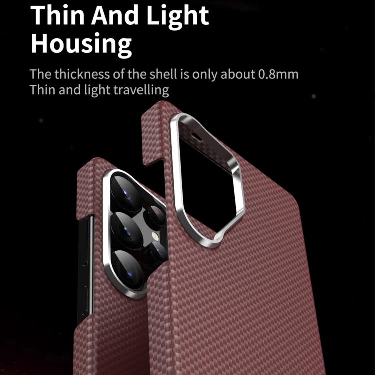 For Samsung Galaxy S25 Ultra 5G Nanofiber MagSafe Magnetic Phone Case
