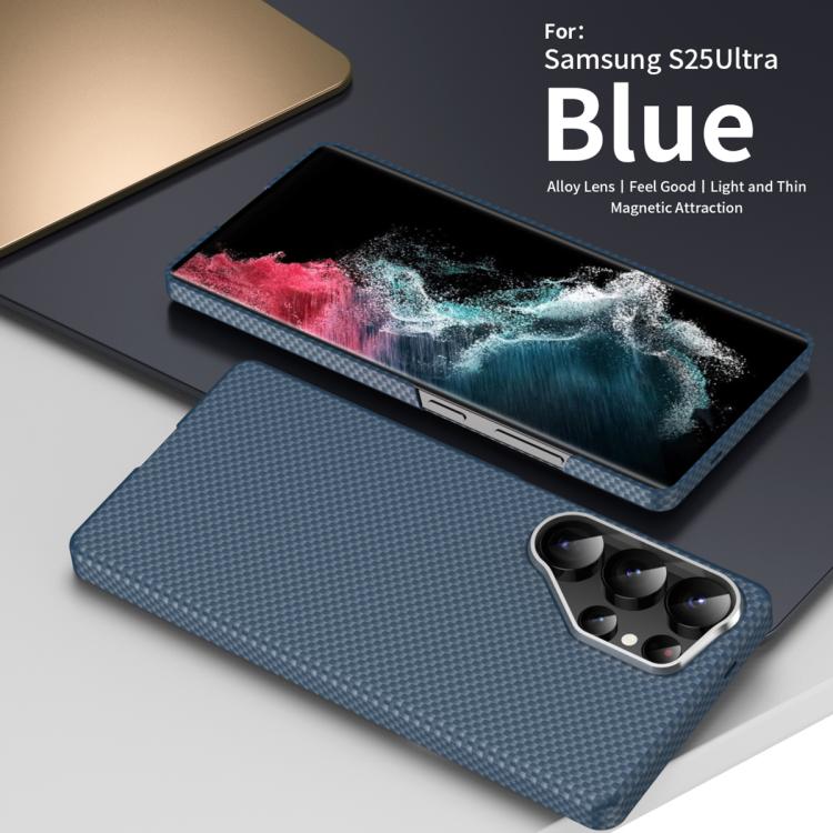 For Samsung Galaxy S25 Ultra 5G Nanofiber MagSafe Magnetic Phone Case
