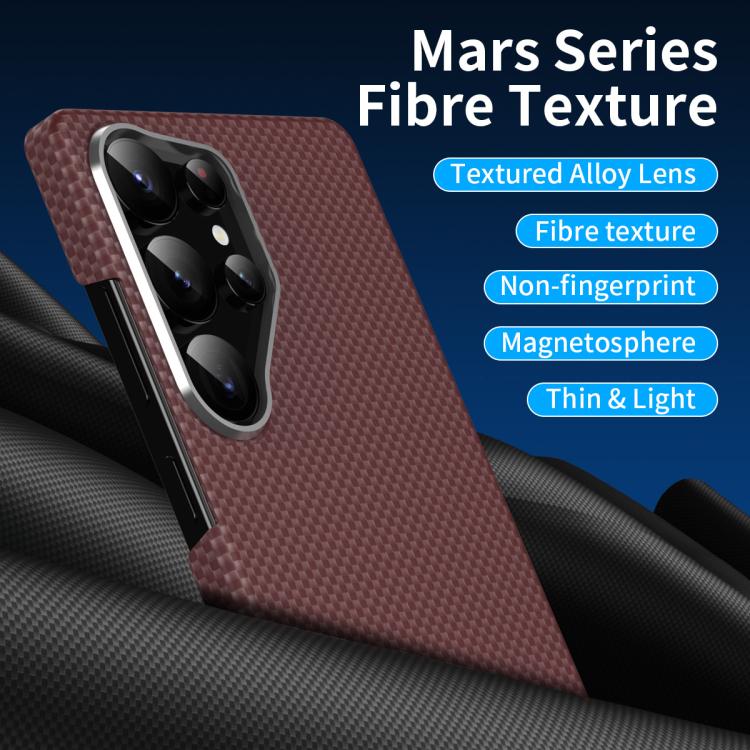 For Samsung Galaxy S25 Ultra 5G Nanofiber MagSafe Magnetic Phone Case