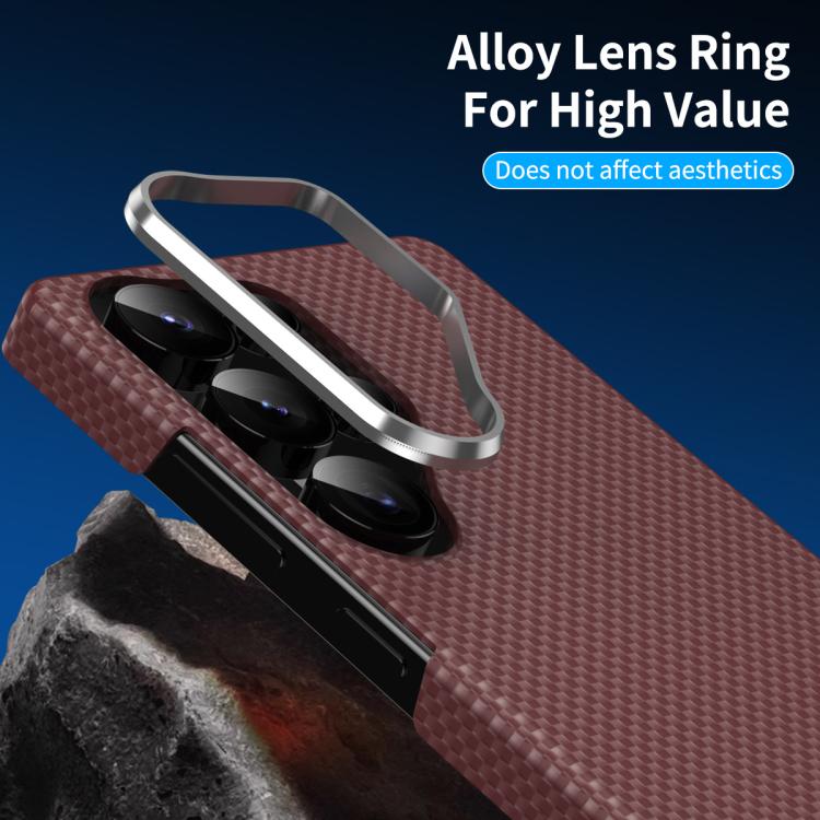 For Samsung Galaxy S25 Ultra 5G Nanofiber MagSafe Magnetic Phone Case