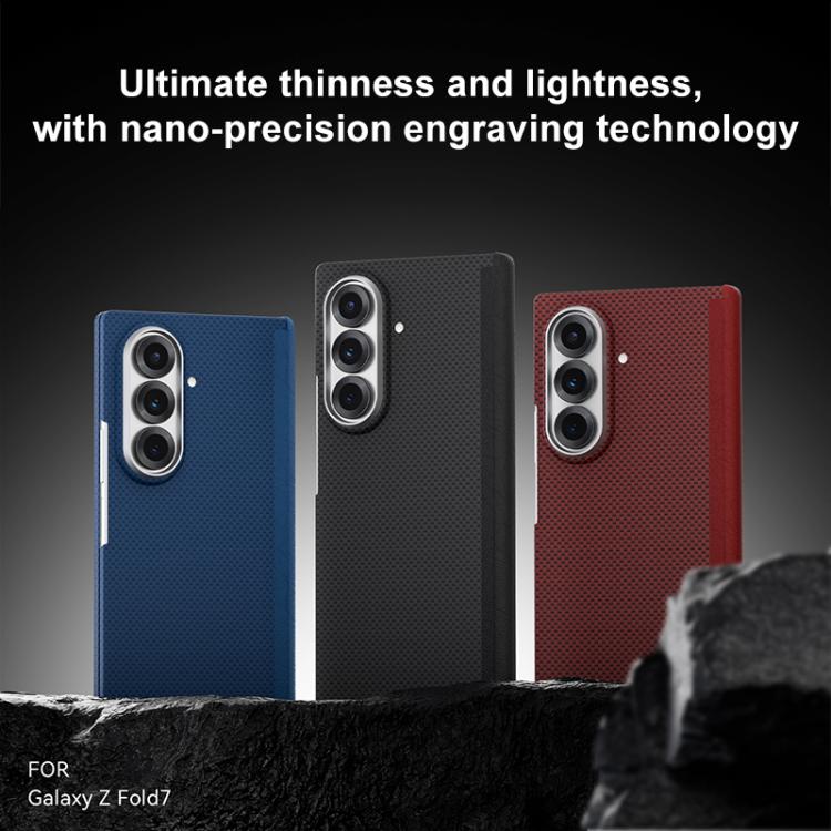 For Samsung Galaxy Z Fold7 5G Nanofiber MagSafe Magnetic Phone Case