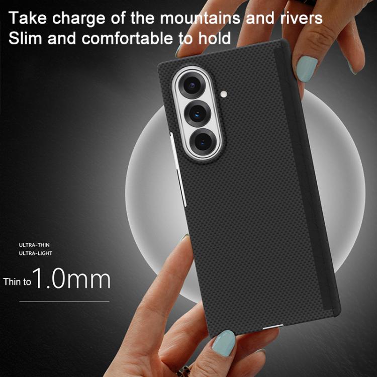 For Samsung Galaxy Z Fold7 5G Nanofiber MagSafe Magnetic Phone Case
