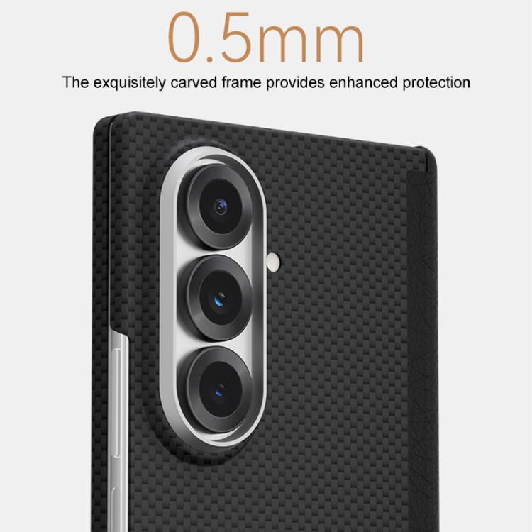 For Samsung Galaxy Z Fold7 5G Nanofiber MagSafe Magnetic Phone Case