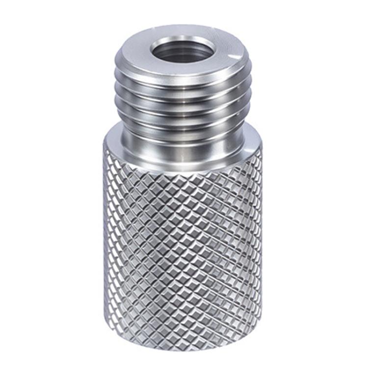 Stainless Steel Extended Knurled Drill Sleeve Multifunctional Drilling Locator, Hole Diameter:6mm