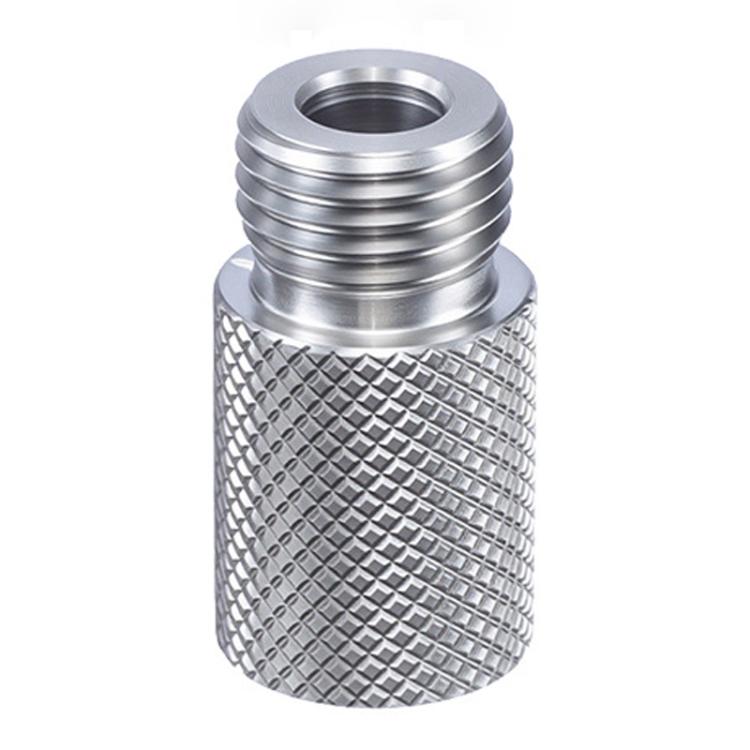 Stainless Steel Extended Knurled Drill Sleeve Multifunctional Drilling Locator, Hole Diameter:7mm