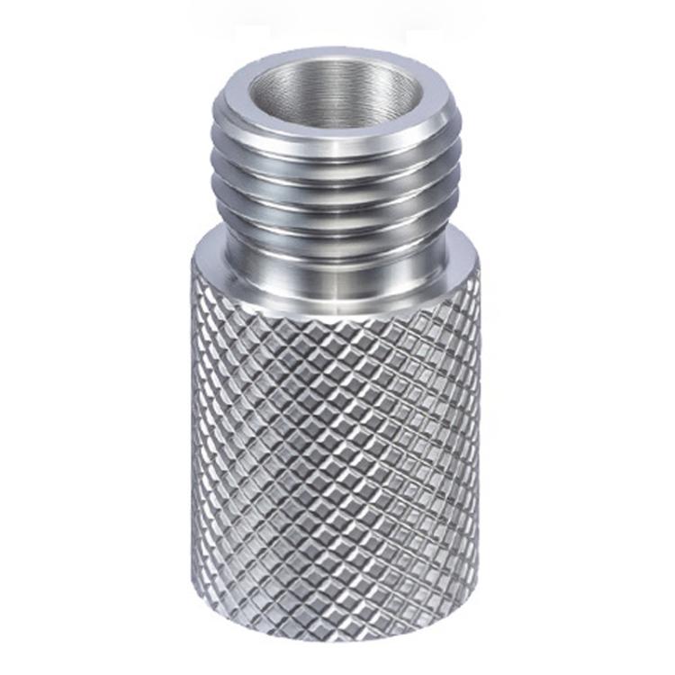 Stainless Steel Extended Knurled Drill Sleeve Multifunctional Drilling Locator, Hole Diameter:9mm