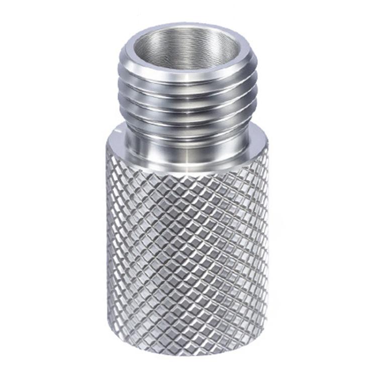 Stainless Steel Extended Knurled Drill Sleeve Multifunctional Drilling Locator, Hole Diameter:10mm